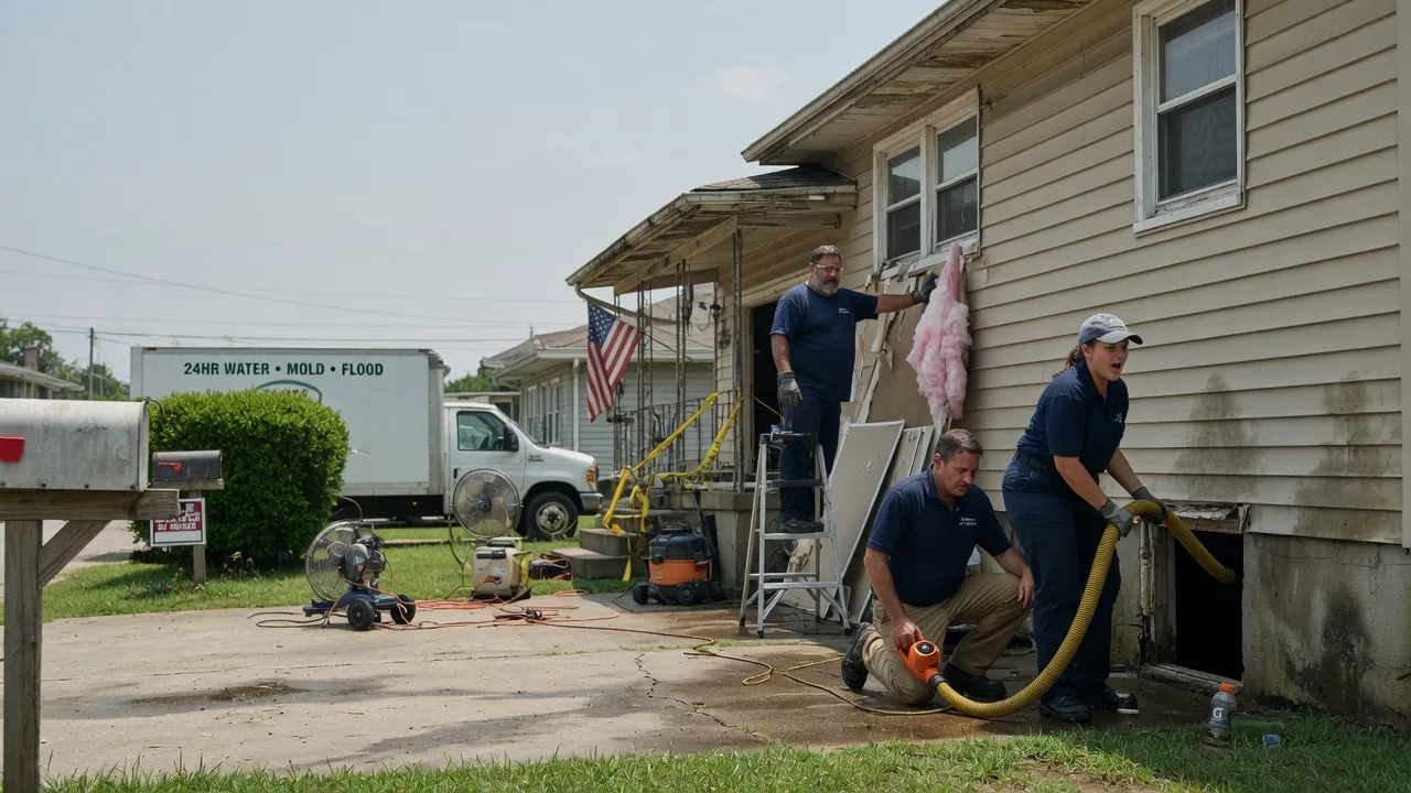 Water Damage Repair in Olpe, KS near me